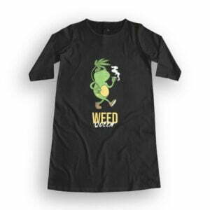 High Queen Women's T-Shirt Dress its clover