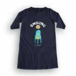 Smiling Women's T-Shirt Dress its clover