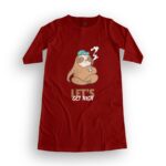 Lets Get High Women's T-Shirt Dress its clover