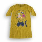 Cat Lovers Women's T-Shirt Dress its clover