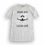 Inhale Love Women's T-Shirt Dress its clover