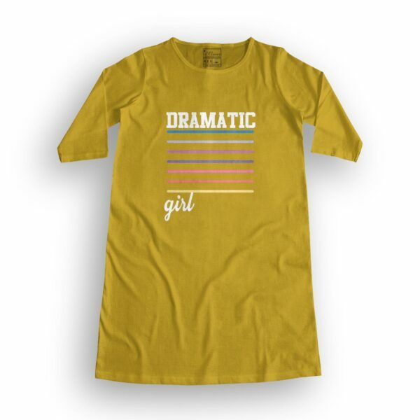 Drama Girl Women's T-Shirt Dress