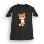 Cute Doggie Women's T-Shirt Dress its clover