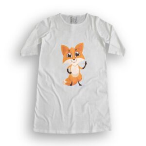 Cute Doggie Women's T-Shirt Dress its clover