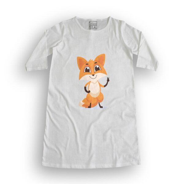Cute Doggie Women's T-Shirt Dress its clover