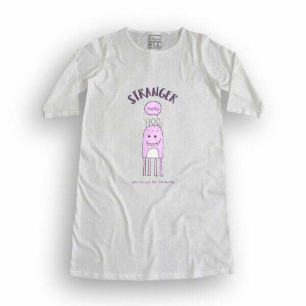 Hello Stranger Women's T-Shirt Dress its clover