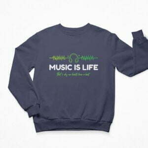 Music Life Men's Sweatshirt its clover