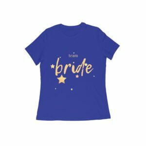 Team Bride Women's Round Neck T-shirt - Its Clover