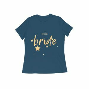 Team Bride Women's Round Neck T-shirt - Its Clover