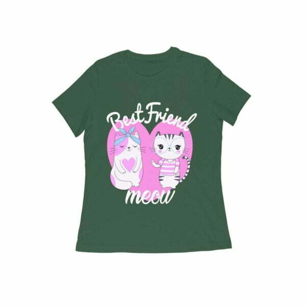Best Friend Women's Round Neck T-shirt - Its Clover