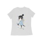 Girls Power Women's Round Neck T-shirt - Its Clover