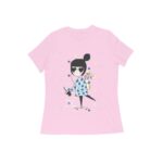 Girls Power Women's Round Neck T-shirt - Its Clover