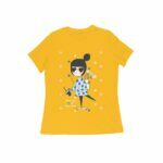 Girls Power Women's Round Neck T-shirt - Its Clover