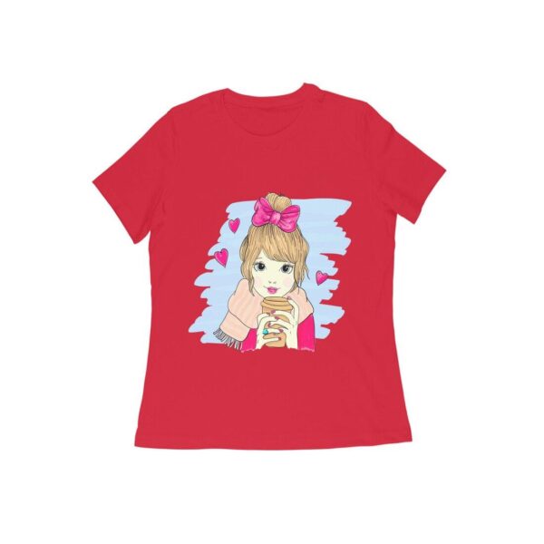 Girl Women's Round Neck T-shirt - Its Clover