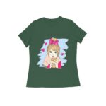Girl Women's Round Neck T-shirt - Its Clover