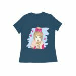 Girl Women's Round Neck T-shirt - Its Clover