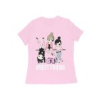 Best Friend Women's Round Neck T-shirt - Its Clover