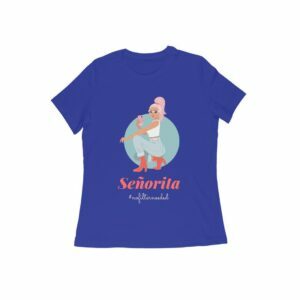 Senorita Women's Round Neck T-shirt - Its Clover