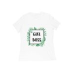 Girl Boss Women's Round Neck T-shirt - Its Clover