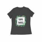 Girl Boss Women's Round Neck T-shirt - Its Clover