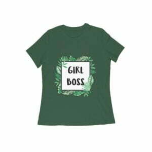 Girl Boss Women's Round Neck T-shirt - Its Clover