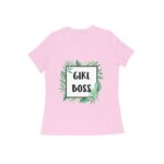 Girl Boss Women's Round Neck T-shirt - Its Clover