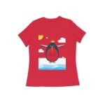 Fat penguin Women's Round Neck T-shirt - Its Clover