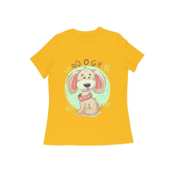 Dog Lovers penguin Women's Round Neck T-shirt - Its Clover