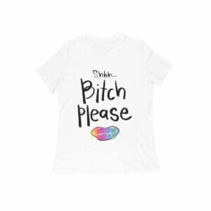 Bitch Women's Round Neck T-shirt - Its Clover