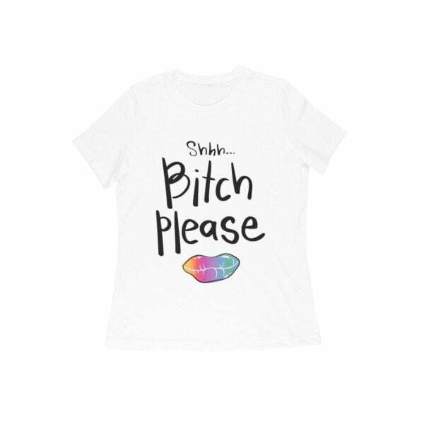 Bitch Women's Round Neck T-shirt - Its Clover