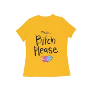 Bitch Women's Round Neck T-shirt - Its Clover