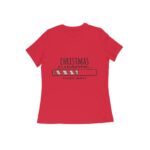 Christmas Loading Women's Round Neck T-shirt - Its Clover