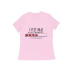 Christmas Loading Women's Round Neck T-shirt - Its Clover
