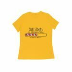 Christmas Loading Women's Round Neck T-shirt - Its Clover