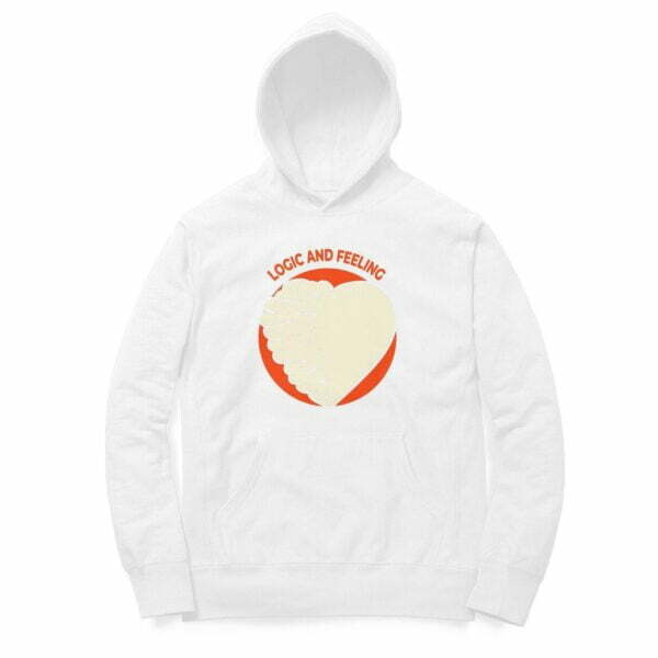 Logic & Feeling Hooded Sweatshirt with Kangaroo Pockets - Its Clover