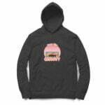 Groovy Hooded Sweatshirt with Kangaroo Pockets - Its Clover