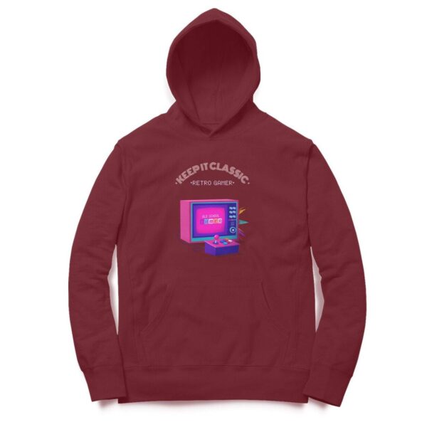 Classic Hooded Sweatshirt with Kangaroo Pockets - Its Clover