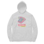 Telephone Hooded Sweatshirt with Kangaroo Pockets - Its Clover