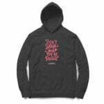 Quote Hooded Sweatshirt with Kangaroo Pockets - Its Clover