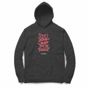 Quote Hooded Sweatshirt with Kangaroo Pockets - Its Clover