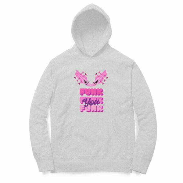 Music Life Funk Hooded Sweatshirt with Kangaroo Pockets - Its Clover