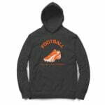 Football Hooded Sweatshirt with Kangaroo Pockets - Its Clover