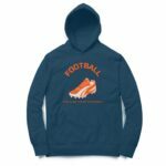 Football Hooded Sweatshirt with Kangaroo Pockets - Its Clover