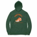 Football Hooded Sweatshirt with Kangaroo Pockets - Its Clover