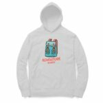 Adventure Awaits Hooded Sweatshirt with Kangaroo Pockets - Its Clover