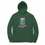 Adventure Awaits Hooded Sweatshirt with Kangaroo Pockets - Its Clover