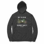 Don't Follow Me Hooded Sweatshirt with Kangaroo Pockets - Its Clover