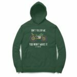 Don't Follow Me Hooded Sweatshirt with Kangaroo Pockets - Its Clover