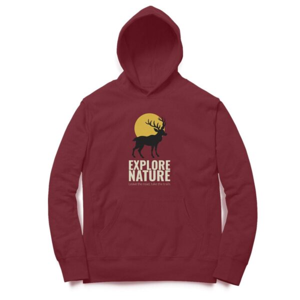 Nature Explore Hooded Sweatshirt with Kangaroo Pockets - Its Clover