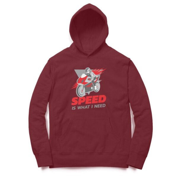 Speed Hooded Sweatshirt with Kangaroo Pockets - Its Clover